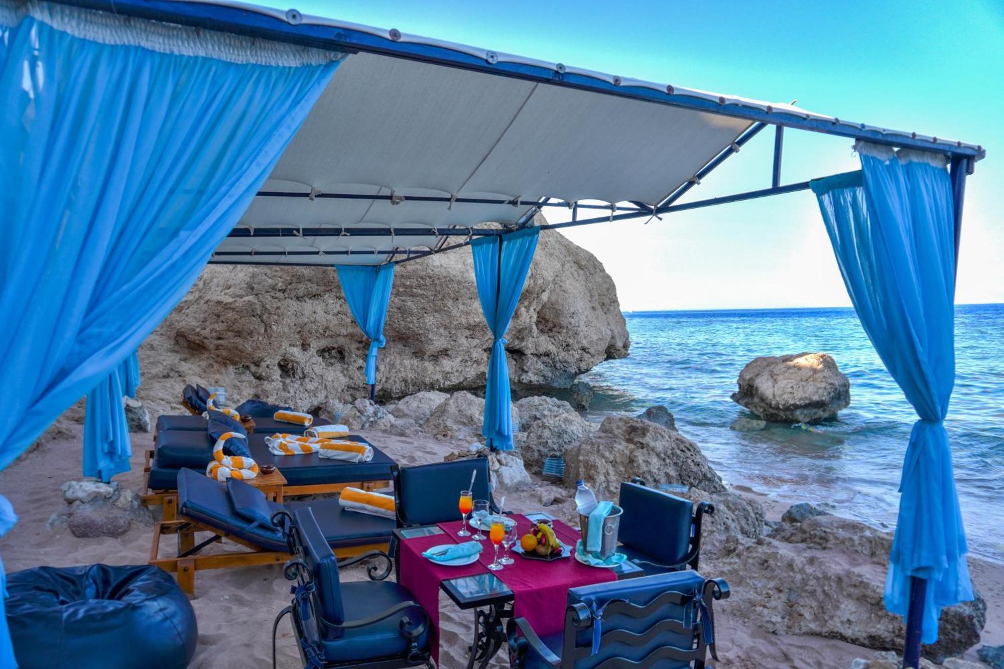 Safir Sharm Waterfalls Resort Ngoại thất bức ảnh Beach bar in Sozopol