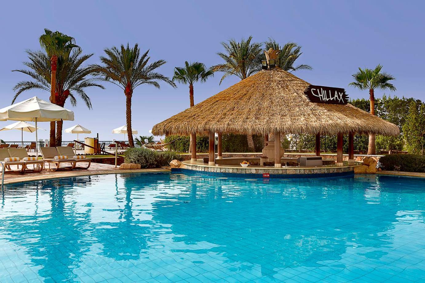 Safir Sharm Waterfalls Resort Ngoại thất bức ảnh The pool at the Hilton Sharm El Sheikh